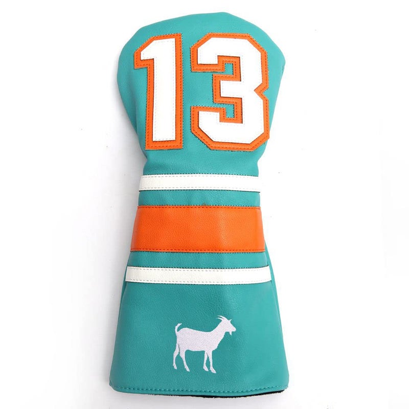 SHABIER Golf Sports Style Golf Wood Club Headcover Driver Cover for Taylormade M5 M6 Driver (Cyan 13 Driver Cover) - Image 3